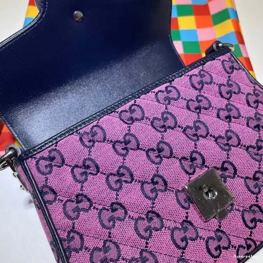 Hyper Peter Bag Top GG Mini Marmont GUCCI Handle 0524